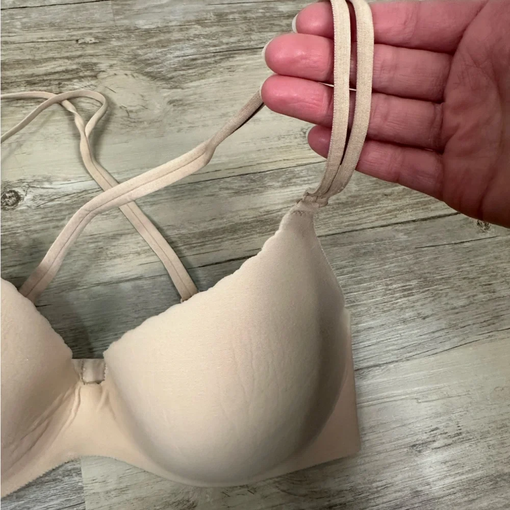 Victoria’s Secret Angels Secret Embrace Tan Bra 34 D - Picture 4 of 7